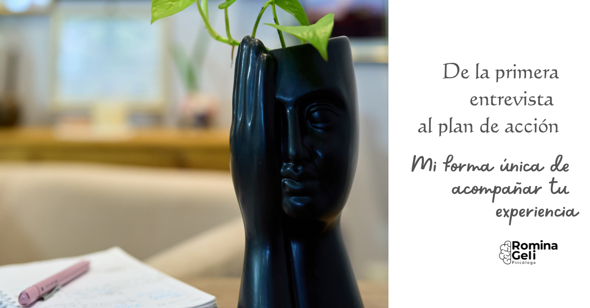 Por qué mi forma de acompañarte comienza donde terminan las palabras